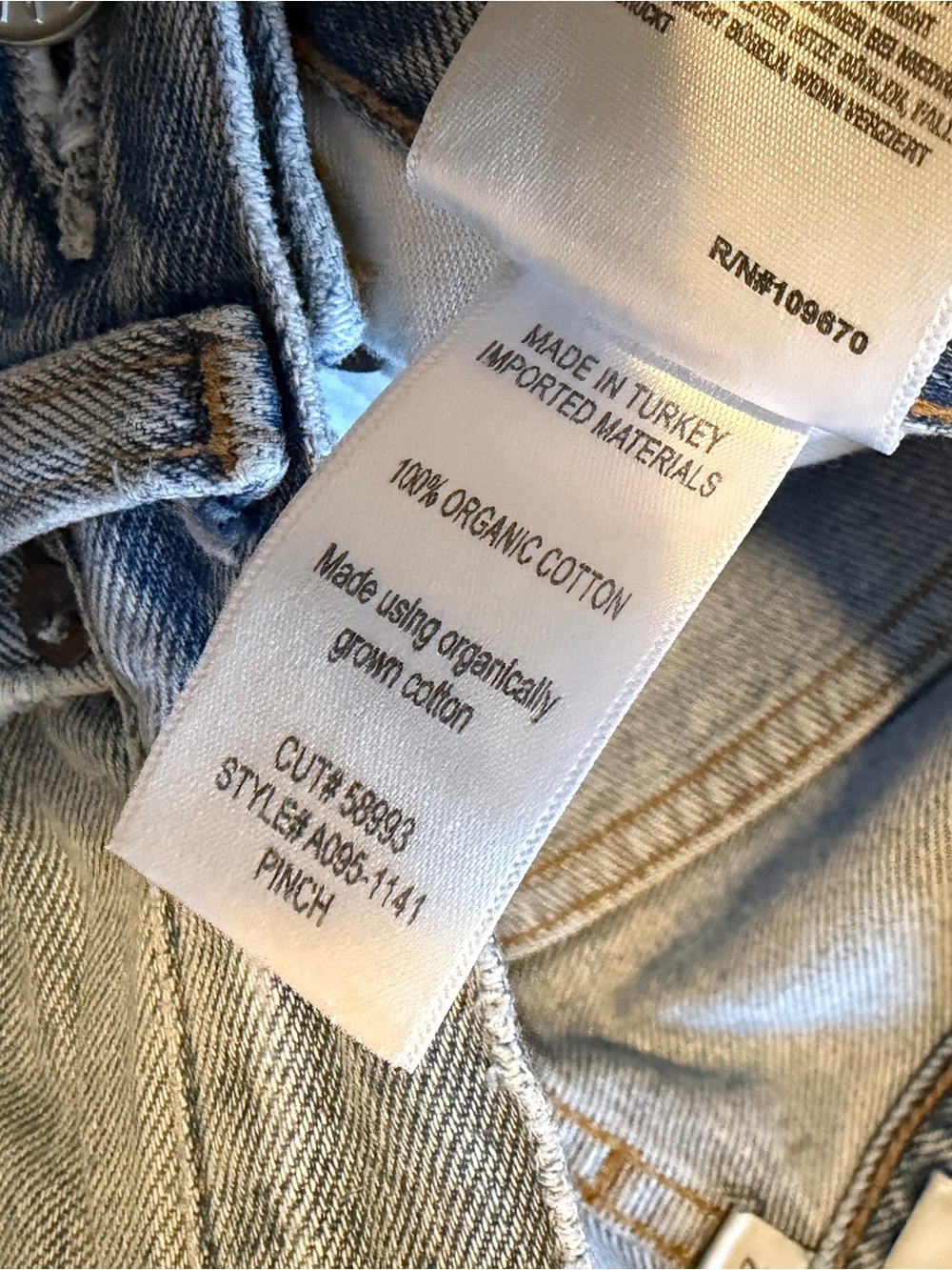 Agolde Pinch Waist Kick jeans - Picture 5 of 5